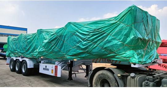 TITAN 12M Skeletal Trailer will be Shipped to Jamaica.