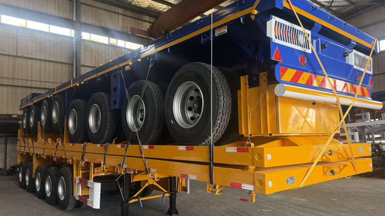 TITAN Heavy Duty Flat Deck Semi Trailers will be Shipped to Ghana