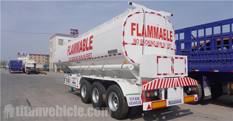 Tri Axle 50000 Liters Mono Block Tanker Trailer for Sale In Tanzania