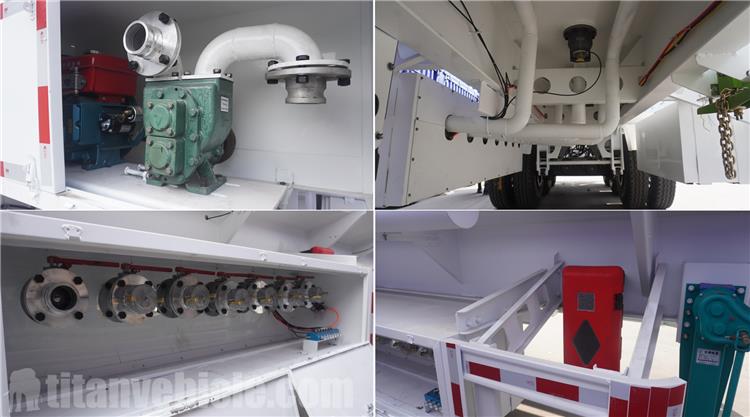 Tri Axle 50000 Liters Mono Block Tanker Trailer for Sale In Tanzania