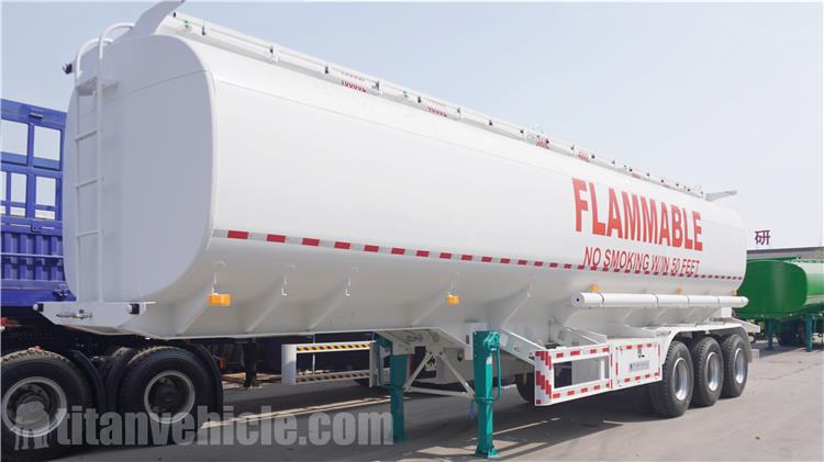 Tri Axle 50000 Liters Mono Block Tanker Trailer for Sale In Tanzania