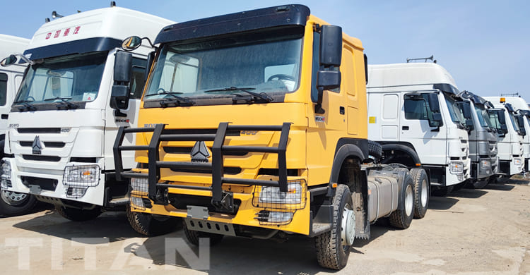 Howo 400 6x4 Tractor Truck Price in Guangzhou