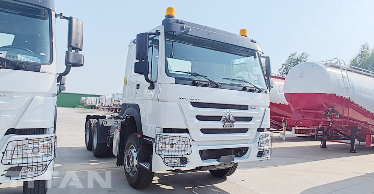 Sinotruk Howo 400 6x4 Tractor Head Price in Guangzhou will be sent to Tanzania