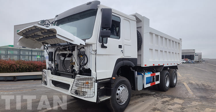 Howo 6x4 Dump Trucks will be Sent to Nigeria