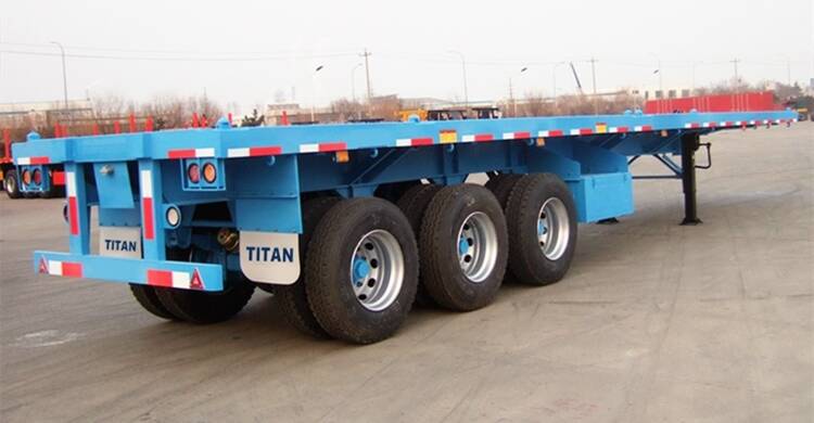 40 Foot Flatbed Truck Trailer for Sale in Nigeria