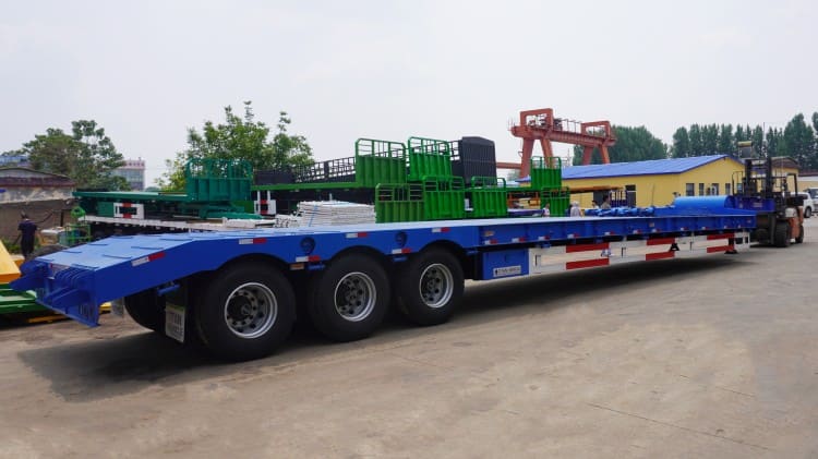 Used Tri Axle 80 Ton Semi Low Loader Trailer for Sale in Nigeria Abuja