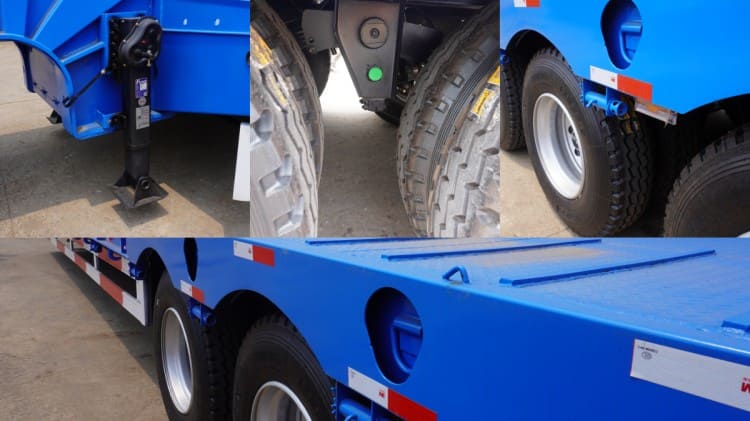 Used Tri Axle 80 Ton Semi Low Loader Trailer for Sale in Nigeria Abuja
