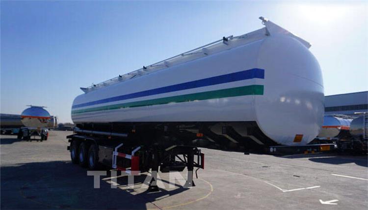 3 Axle 45000 Liters Oil Tanker Trailers For Sale In Jordan