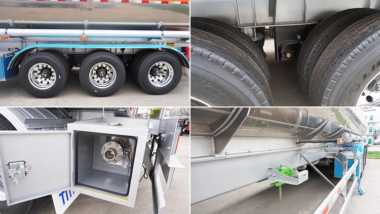 New 40000Ltrs Aluminum Tankers Trailers for Sale in Zimbabwe