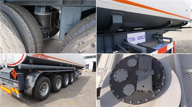 Diesel Tanker Trailer for Sale | 50000 Liters Diesel Tanker Price