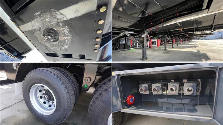 Tri Axle 45000 Liters Fuel Tanker Truck Semi Trailers for Sale In Zimbabwe