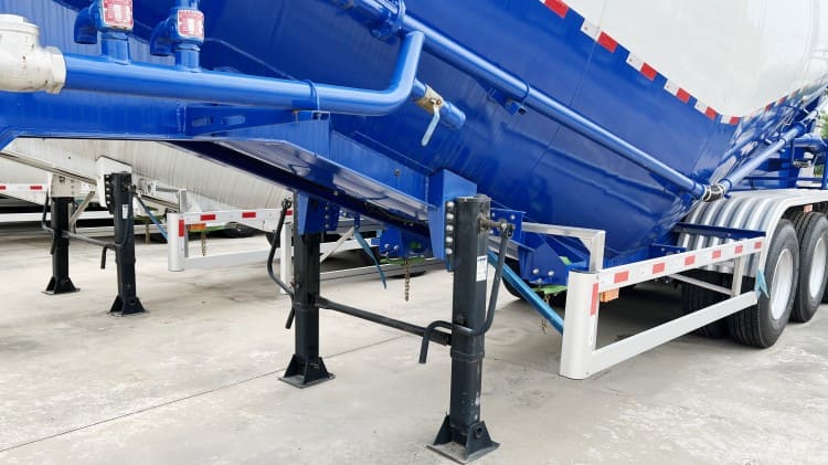 3 Axle 35 Cbm Bulk Cement Tanker Trailer for Sale in Zimbabwe Bulawayo