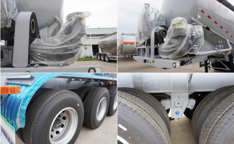 3 Axle 30cbm Cement Bulker Truck Transporters for Sale in Kenya