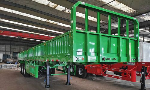 Tri Axle 60 Ton Open Top Trailer for Sale in Nigeria