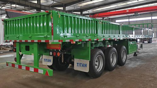 Tri Axle 60 Ton Open Top Trailer for Sale in Nigeria