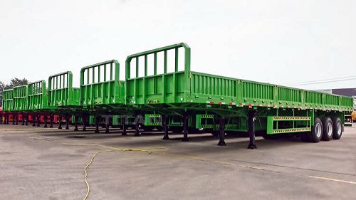 Tri Axle 60 Ton Open Top Trailer for Sale in Nigeria