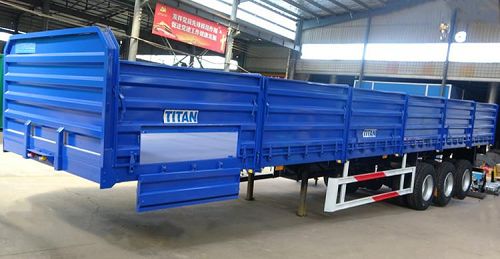 Triaxle Trailer with Boards for Cargo Transport Price in Zimbabwe