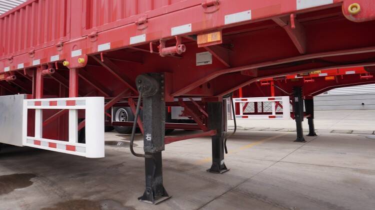 China 3 Axles Side Wall Truck Semi Trailer Near Me in Kenya
