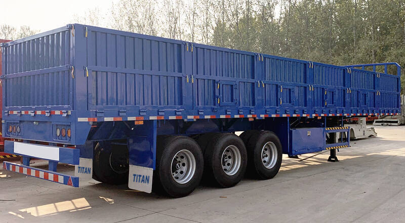 Sidewall Cargo Semi Trailer for Sale in Nigeria