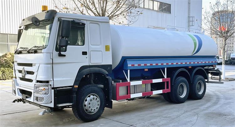 Howo 20 cbm Water Tanker Truck for Sale Near Me in Sudan