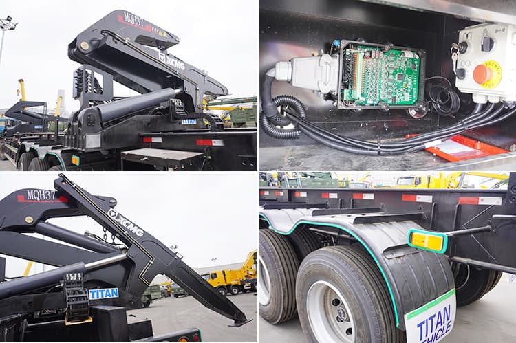 Trailer Lifter | Sideloader Trailer | Container Loading Trailer