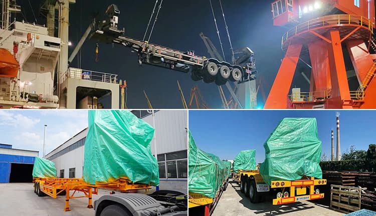 Trailer Lifter | Sideloader Trailer | Container Loading Trailer