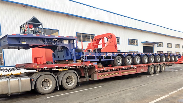 10 Axle Extendable Wind Tower Trailer for Sale
