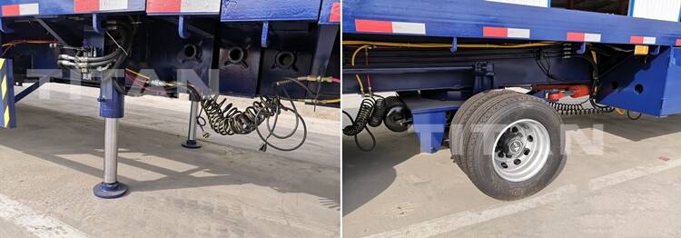 58M 4 Axle Extendable Wind Turbine Blade Transport Trailer