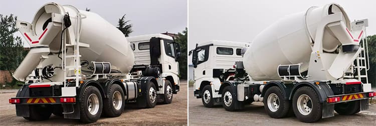 New X3000 Shacman 8x4 Concrete Cement Mixer Trucks Cost for Sale