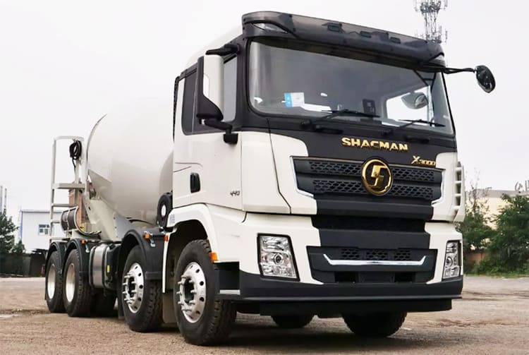 New X3000 Shacman 8x4 Concrete Cement Mixer Trucks Cost for Sale