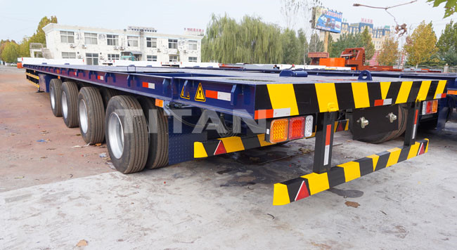 TITAN Wind Turbine Blade Trailer for GE Windmill Turbine Blade Transport