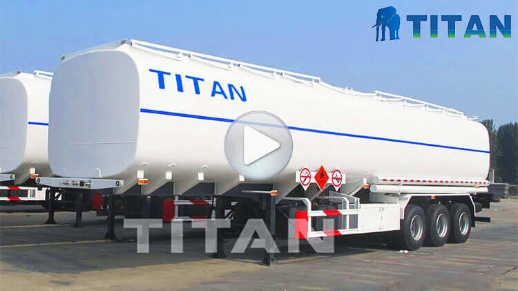 40000 Liters 3 Axle Fuel Tanker Trailer for Sale in Zimbzbwe