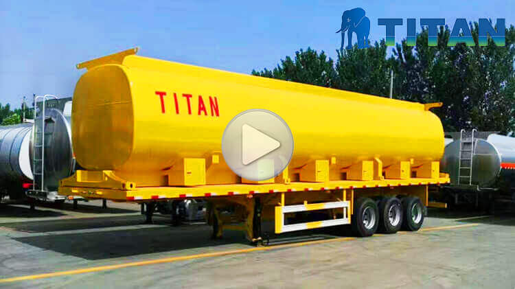 3 Axle 45000 Liters Diesel Tanker Trailer for Sale Suppliers in China