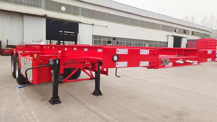 2 Axle 20 ft Container Chassis for Sale Manufacture Price in Jamaica
