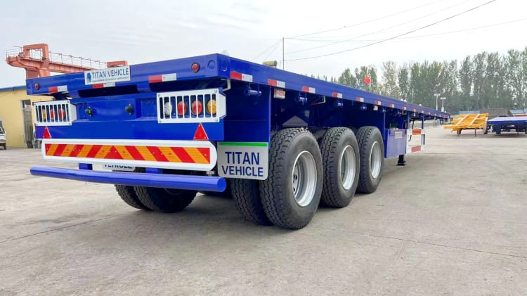 New 40 Foot Flat bed Trailers for Sale Near Me Manufacturers