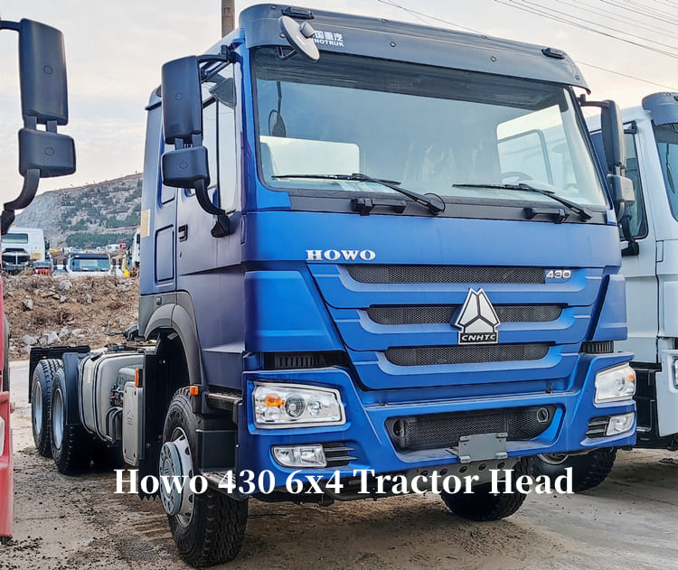 Howo 430 6x4 Tractor Head Price in Mauritania
