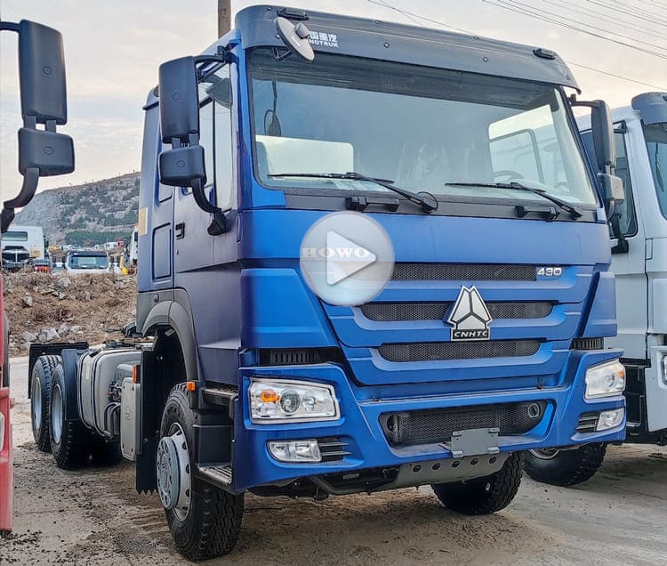 Howo 430 6x4 Tractor Head Price in Mauritania