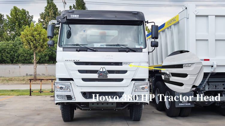 Howo 380 10 Wheeler Dump Truck Price in Guangzhou