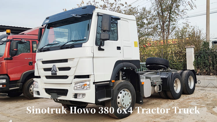 Sinotruk Howo 380 6x4 Tractor Truck for Sale in Guangzhou 