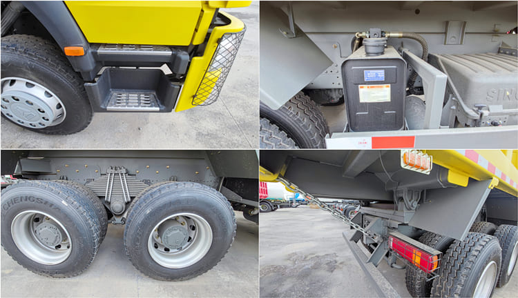 Sinotruk Howo 400 6x4 Dump Truck Price in Yiwu