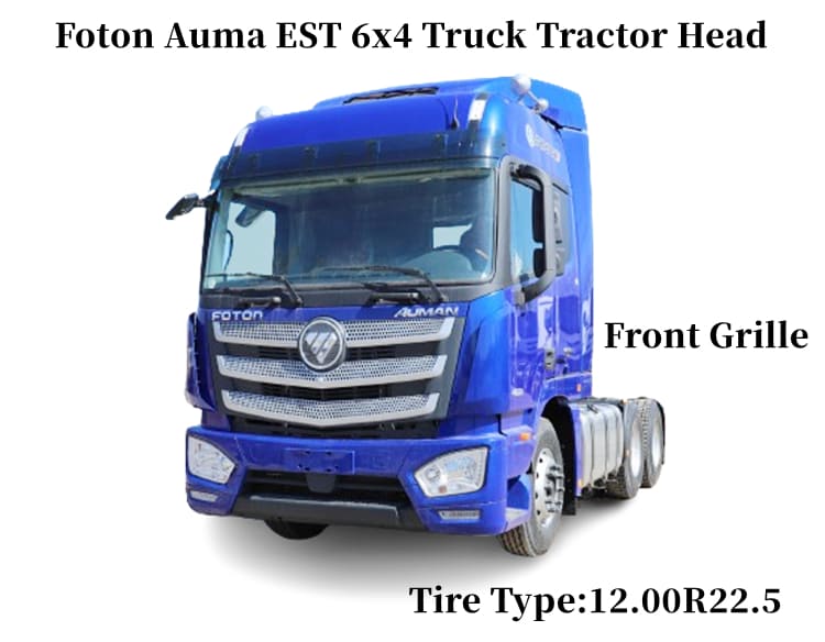 Foton Auma EST 6x4 Truck Tractor Head Price in China