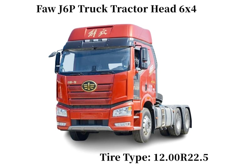 Faw J6P Truck Tractor Head 6x4 for Sale in China Guangzhou