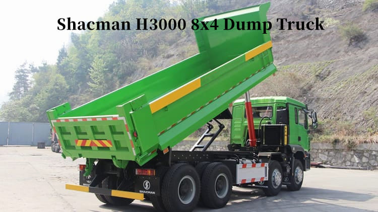 Shacman H3000 8x4 Dump Truck for Sale in China Yiwu