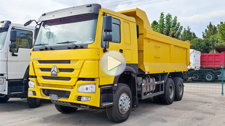 Howo 430 HP Tipper Truck Price in GuangZhou 