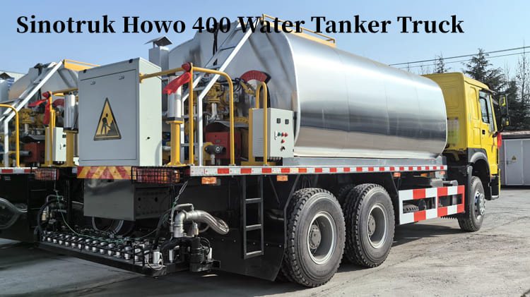 Sinotruk Howo 400 Water Tanker Truck for Sale in Guangzhou