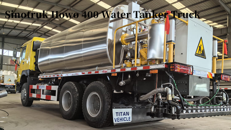 Sinotruk Howo 400 Water Tanker Truck for Sale in Guangzhou