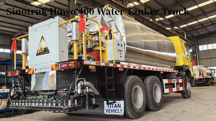 Sinotruk Howo 400 Water Tanker Truck for Sale in Guangzhou
