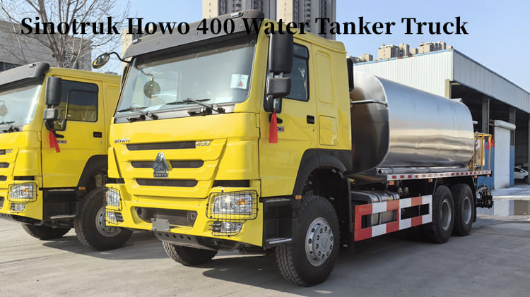 Sinotruk Howo 400 Water Tanker Truck for Sale in Guangzhou