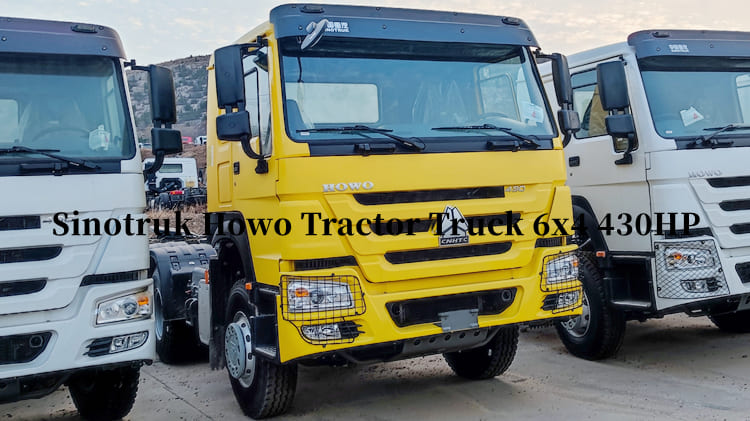 Sinotruk Howo Tractor Truck 6x4 430HP Price in Guangzhou China