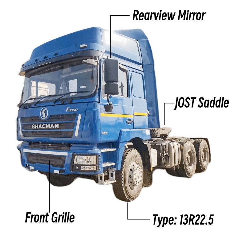 Shacman F3000 6x4 Tractor Head Price in Guangzhou